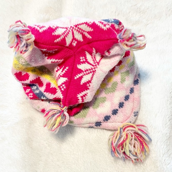 Girl’s H&M Hearts 💕 Knit Hat Size 3-6Y - Picture 8 of 9